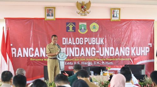 Pj Gubernur Al Muktabar: Pemprov Banten Sambut Baik Dialog Publik RUU KUHP